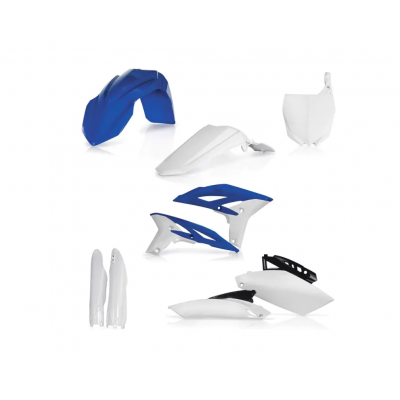 Σετ πλαστικά μοτοσυκλέτας ACERBIS για Yamaha YZ250F 10-13 White/Blue